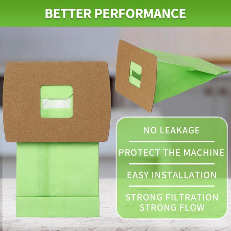 For Oreck BB Vacuum Cleaner Replacement Paper Bag Filter Dust Collection Bag, 10pcs