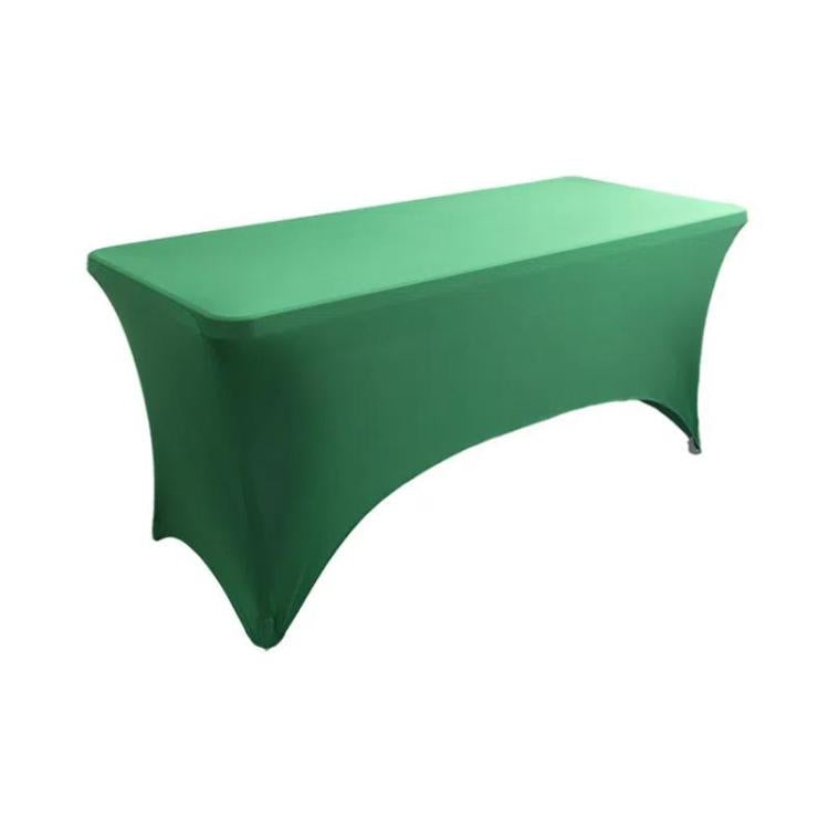 Rectangular Elastic Table Cover Hotel Restaurant Wedding Banquet Party Long Table Decoration Tablecloth, 122x75x75cm, 153x75x75cm, 183x75x75cm, 244x75x75cm