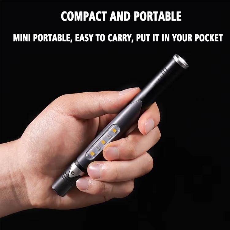 E-SMARTER B35 Pen Flashlight Rechargeable Portable Penlight