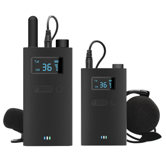 2.4G Wireless Office Conference Tour Guide Explainer One-Way One-To-Many Explainer Microphone