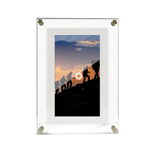 10.1 inch Transparent Acrylic Digital Photo Frame Video Picture Music Player Electronic Album Gift