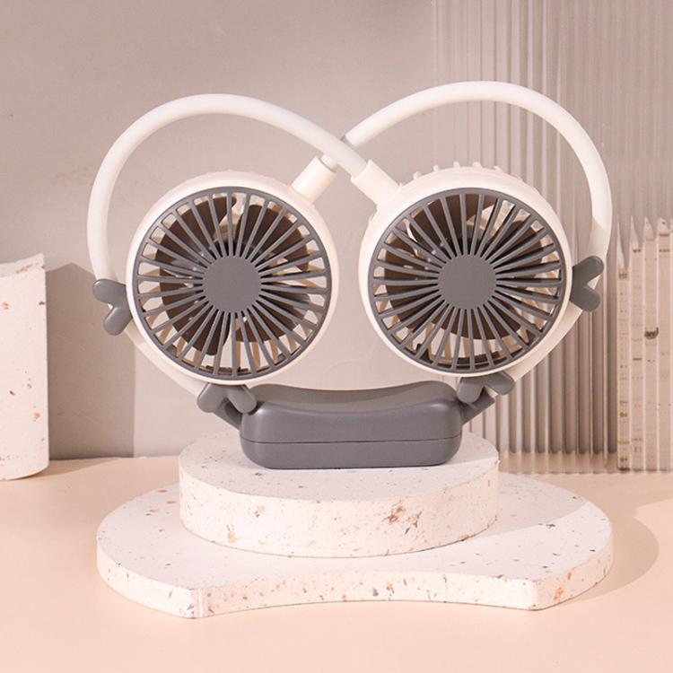 Outdoor Folding Mini Neck Fan Portable USB Rechargeable Summer Gift Fan
