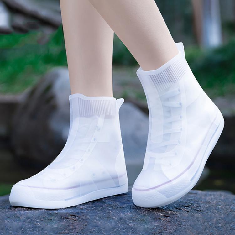 Thickened Wear-Resistant Waterproof Silicone Rain Shoe Cover