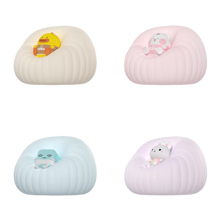 ICARER FAMILY IF-YD01 Cartoon Silicone Night Light Bedroom Bedside Lamp Baby Feeding Lamp