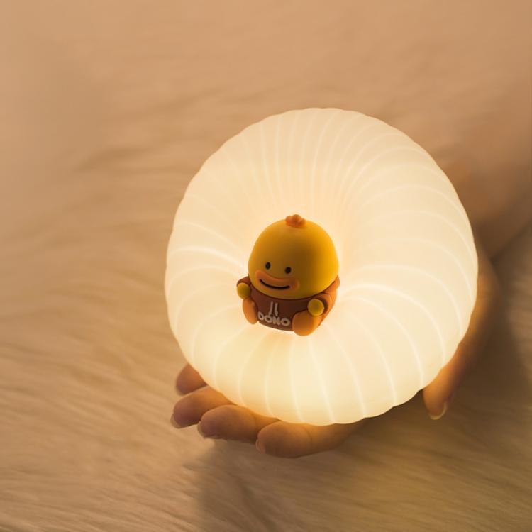 ICARER FAMILY IF-YD01 Cartoon Silicone Night Light Bedroom Bedside Lamp Baby Feeding Lamp