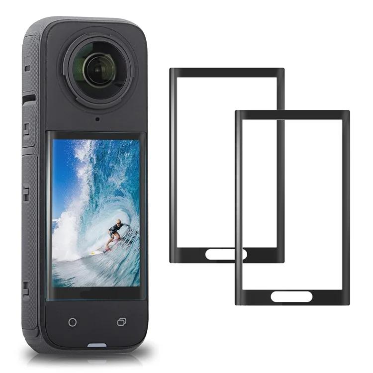 فيلم Sunnylife المنحني المقسى عالي الدقة المضاد للانفجار والسقوط والخدش، لـ Insta360 X5 / X4، لـ Insta360 X5 / X4 مجموعتان