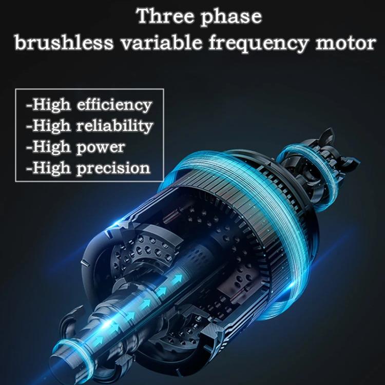 22.5-inch Invisible Blade Ceiling Fan Light with E27 Socket Dimmable LED, 3 Color Temperatures, 3 Speeds, 2H/4H Time, Invisible Blade