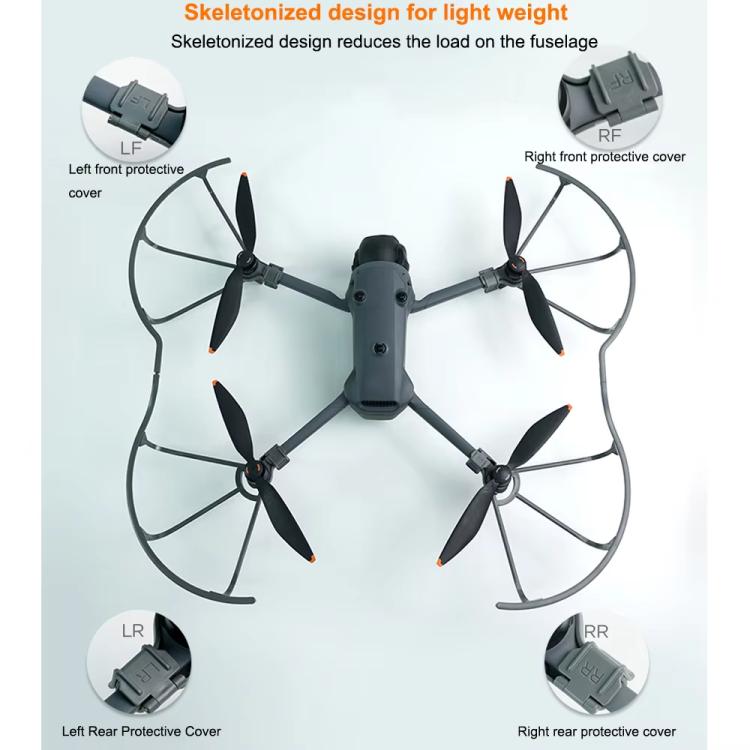 واقيات مراوح CYNOVA سريعة الفك لطائرة DJI Mavic 4 Pro بدون طيار، واقيات مراوح