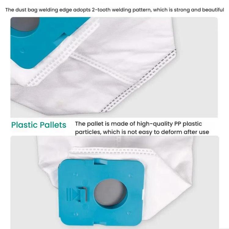 For Samsung VS20A95923W 2pcs Long Vacuum Cleaning Station Dust Bag, For Samsung VS20A95923W Long