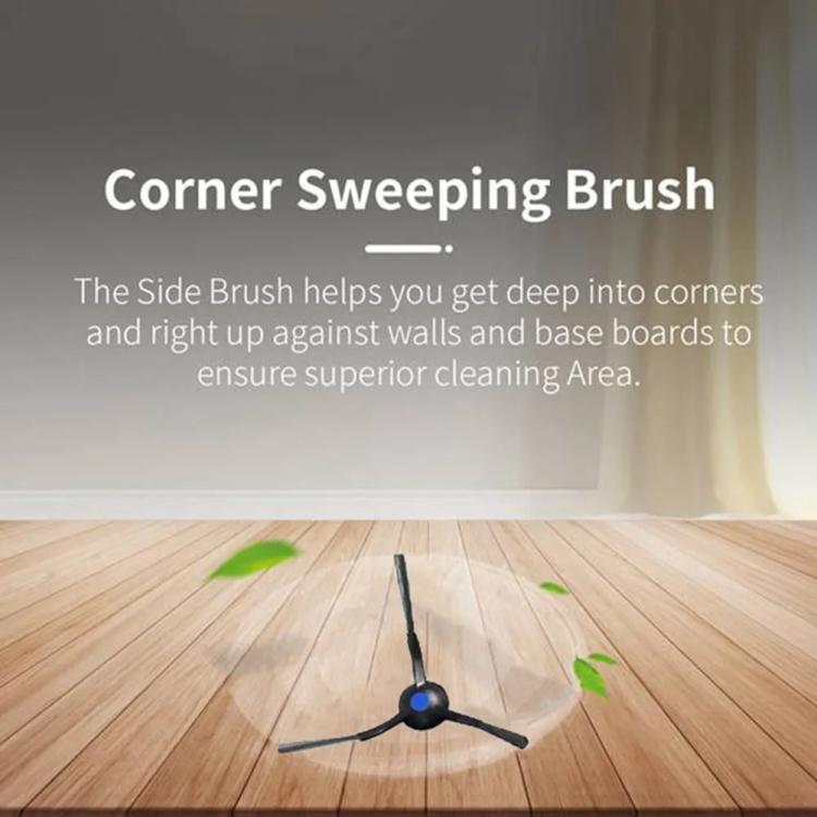 For ECOVACS Deebot T30 Pro / MAX Auto Sweeper Accessories, 4pcs Side Brushes, Roller Brush, 3pcs White Wave Wipes, 3pcs Gray Wave Wipes, 3pcs White Wipes, 3pcs Chenille Wipes, 3pcs Dust Bag