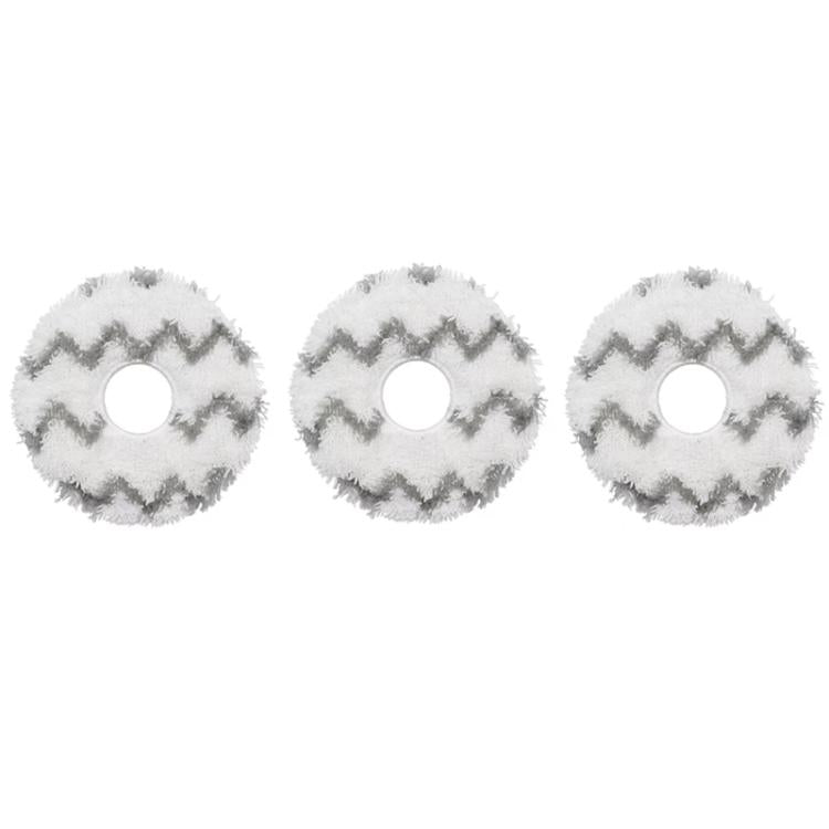 For ECOVACS Deebot T30 Pro / MAX Auto Sweeper Accessories, 4pcs Side Brushes, Roller Brush, 3pcs White Wave Wipes, 3pcs Gray Wave Wipes, 3pcs White Wipes, 3pcs Chenille Wipes, 3pcs Dust Bag