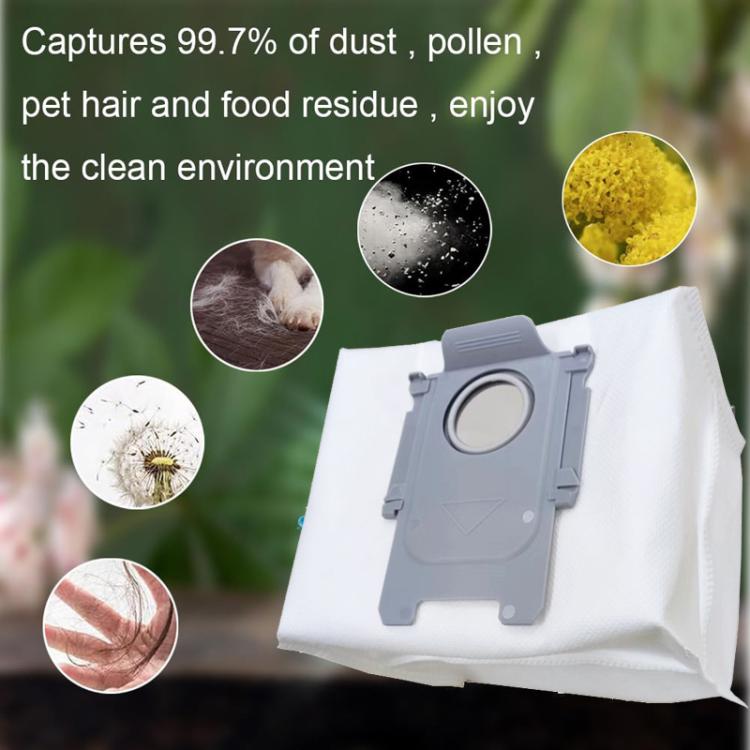 3pcs /Pack Dust Bag For Roborock G10S/S8+/S8 Pro Ultra/S7 MaxV Ultra/S7 Pro Ultra/Q7+/Q7 Max+/Q5 Max+/Q5