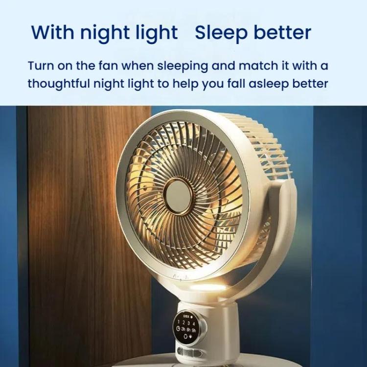 Air Circulation Fan Turbo Light Convection Standing Fan Remote Control Timer Floor Fan