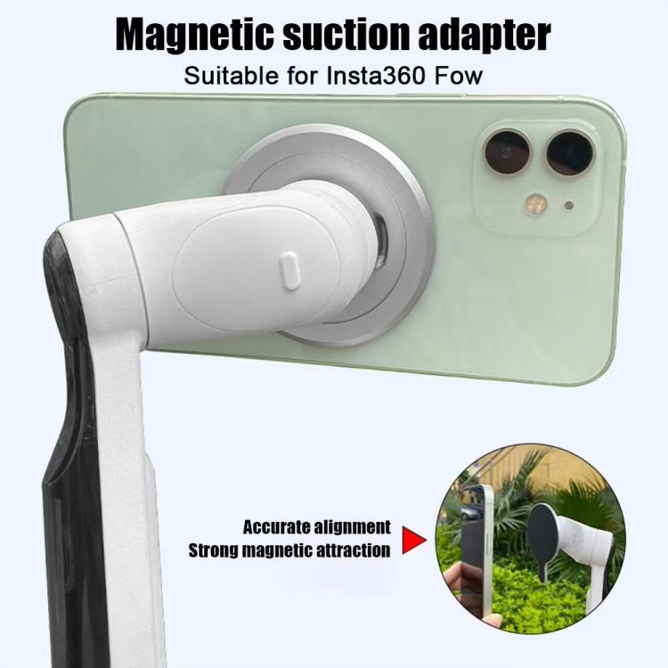 For Insta360 FLow HEPAIL MS08 Gimbal Magnet Phone Holder, MS08