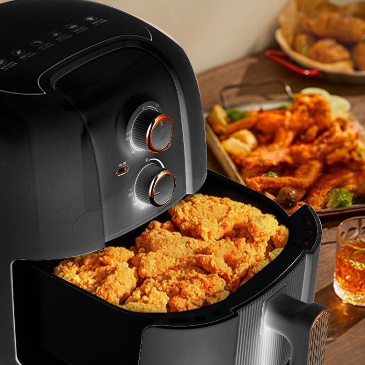 10L Large Capacity Air Fryer Multifunctional Electric Fryer French Fry Maker, EU Plug, Dual-control Mechanical Non-visible, Dual-control Mechanical Visible, Touch-control Visible