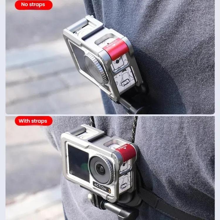 HEPAIL AC76 Action Camera Mobile Phone Magnetic Neck Strap Mount