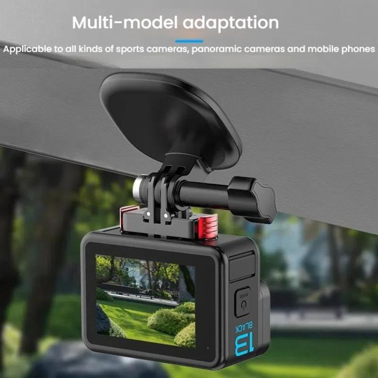 HEPAIL AC76 Action Camera Mobile Phone Magnetic Neck Strap Mount
