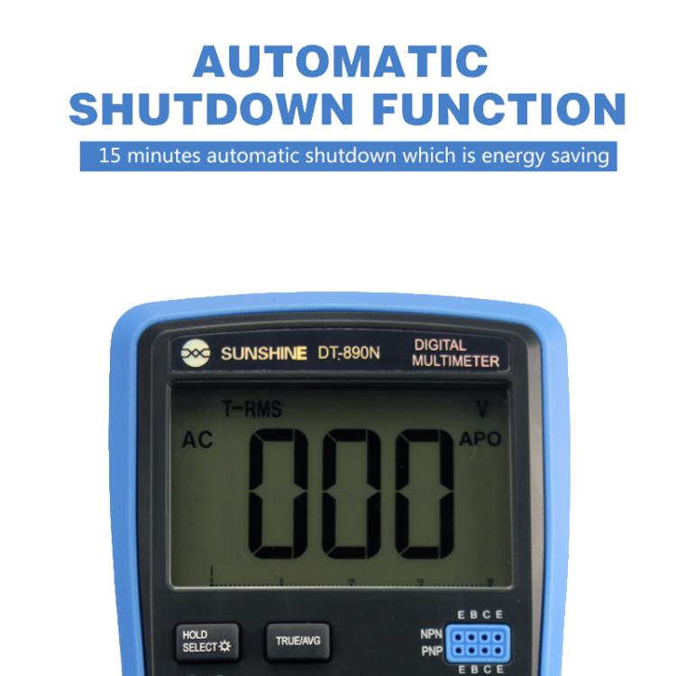High-precision Digital Multimeter Portable Repair Meter With Burn Protection