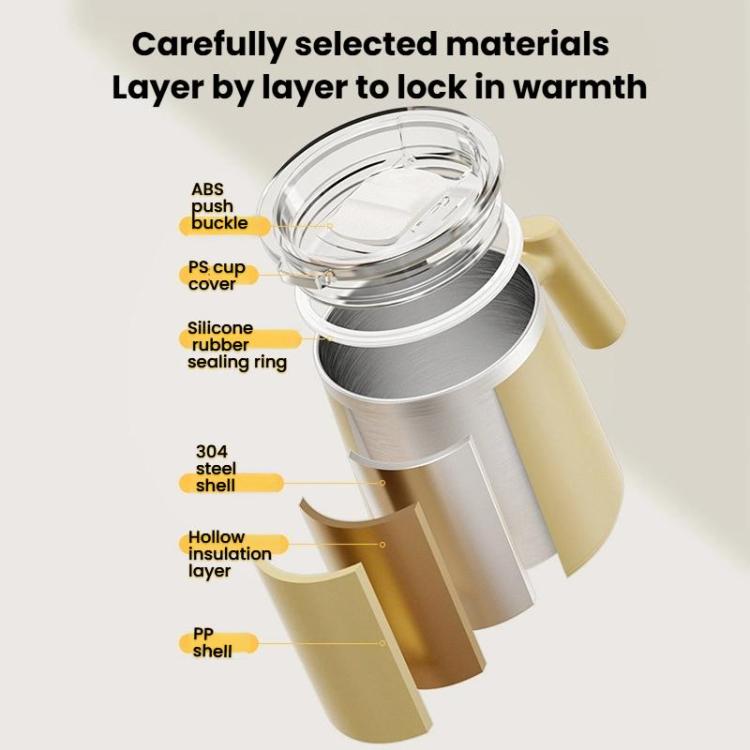 Kacheeg 430ml 304 Stainless Steel Vacuum Insulated Tumbler with Lid & Straw