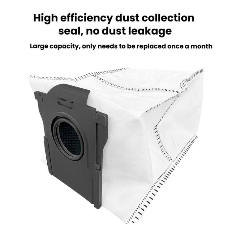 For Dreame X40 Enhanced Edition Robot Vacuum Replacement Parts, 1pair Roller Brush, Mop Pad, Filter, Water Tank Version Dust Bag, Ultra-thin Dust Bag, 2pcs /Pack Side Brush