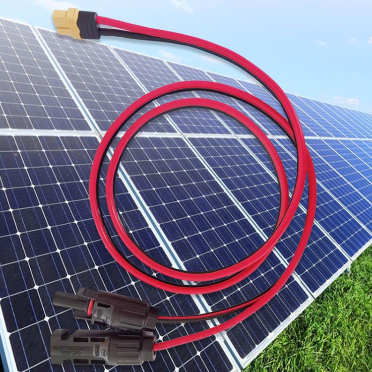 12AWG XT60 Female to MC4 Solar Connector Cable Solar Panel Charging Cord