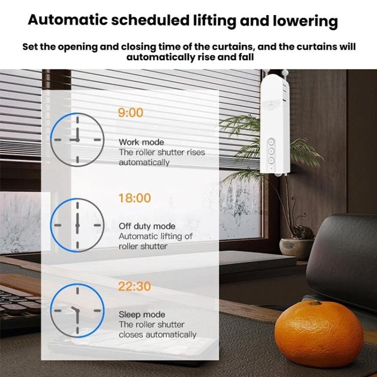 Remote Control Smart Motor Automatic Curtain Pull Cord, Bluetooth Motor, External WiFi Motor, Zigbee Motor, Built-in WiFi Motor