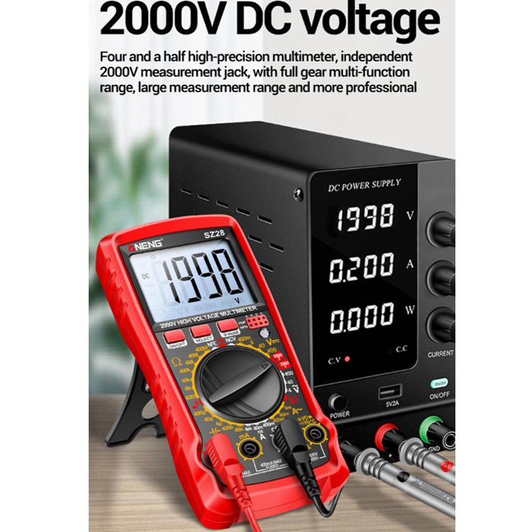ANENG 2000V High Voltage High Precision Photovoltaic Digital Multimeter