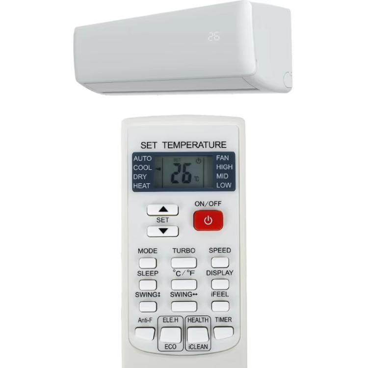For AUX Air Conditioner Remote Control YKRH102 YKR-H/102E