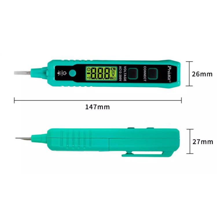ProsKit NT-320-C Multifunctional Electrical Tester Pen Wire Break Detection Digital Display Induction Test Pen