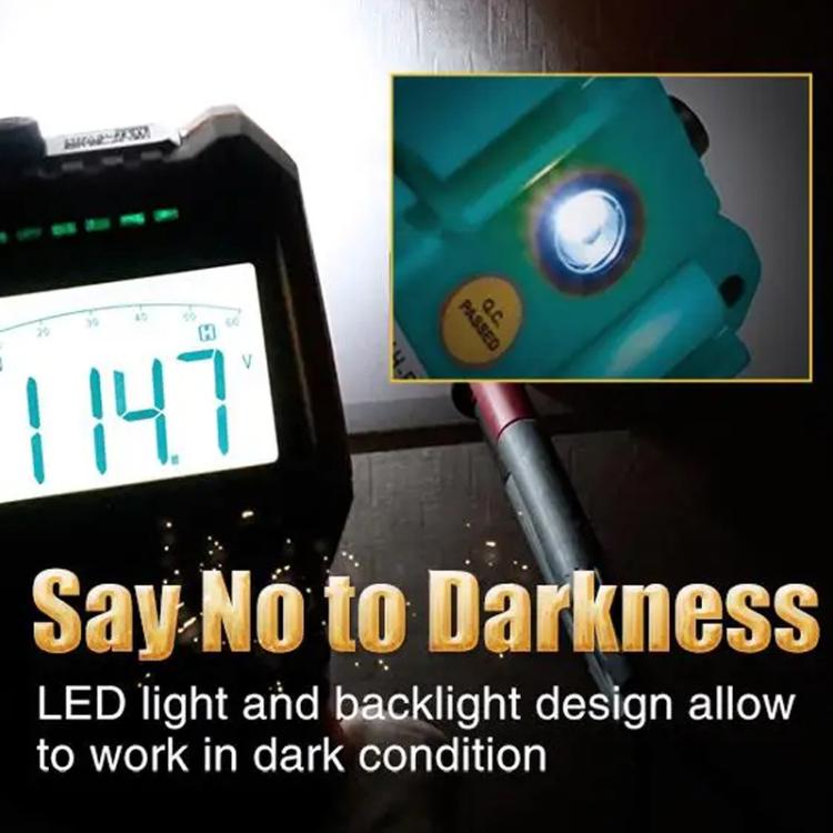 Multifunctional Burn-Proof 3 5/6 Intelligent Digital Multimeter Electrician Auto Ranging Universal Meter