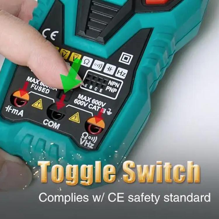 Multifunctional Burn-Proof 3 5/6 Intelligent Digital Multimeter Electrician Auto Ranging Universal Meter