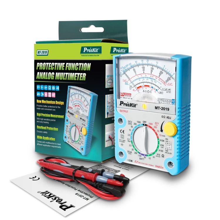Analog Multimeter 24 Range Mechanical High Precision Universal Meter