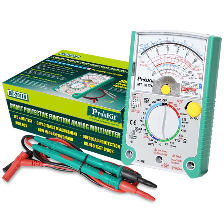Analog Multimeter 26 Range Misoperation-Proof Burn-Proof Electrical Meter