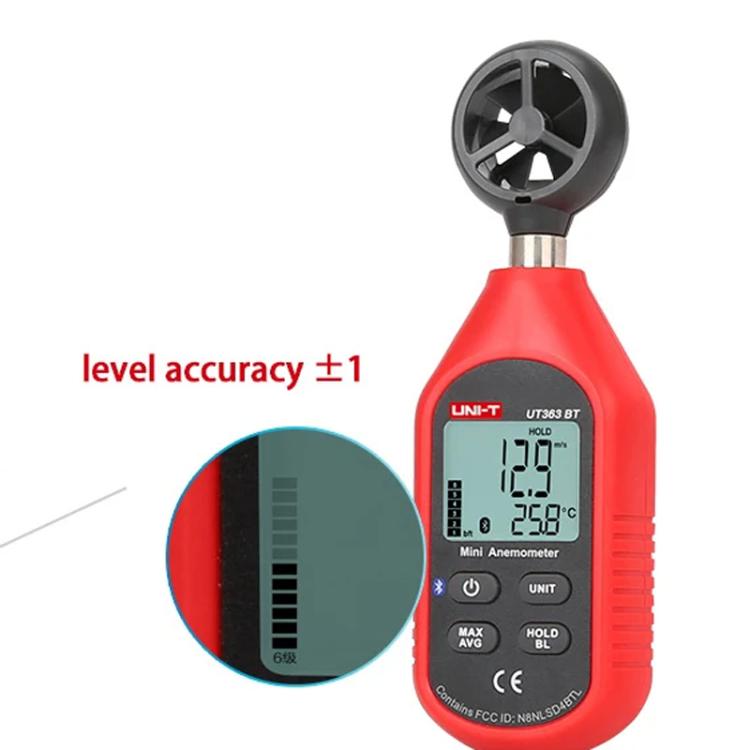 Digital Anemometer Wind Speed Meter 12-Level Dynamic Indicator