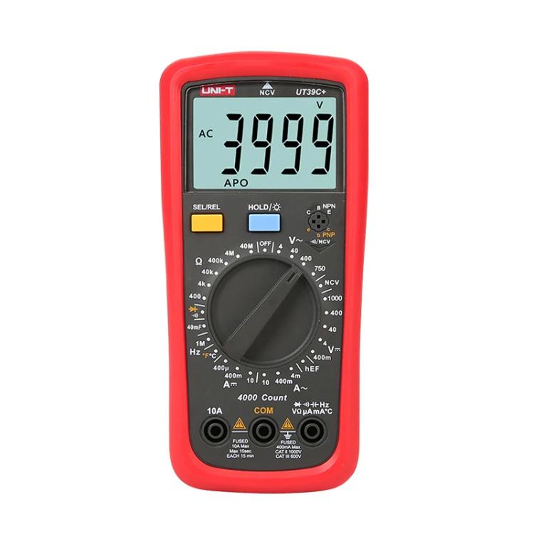 Digital Multimeter 1000V DC/750V AC Voltage, 10A Current Tester