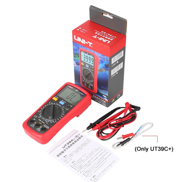 Digital Multimeter 1000V DC/750V AC Voltage, 10A Current Tester