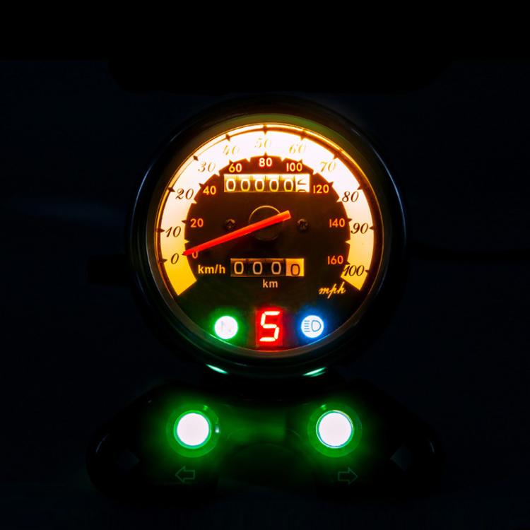Retro Motorcycle Odometer For Honda CG125 / Suzuki GN125