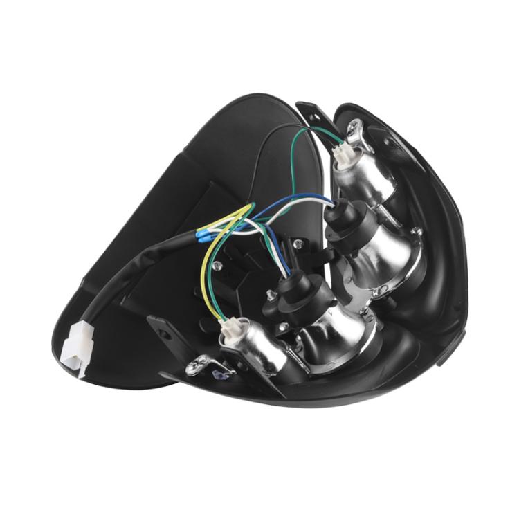 Off-Road Motorcycle Ghost Mask Four-Eye Headlight