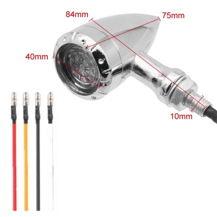 2pcs Motorcycle Retrofit LED Turn Signal Lights