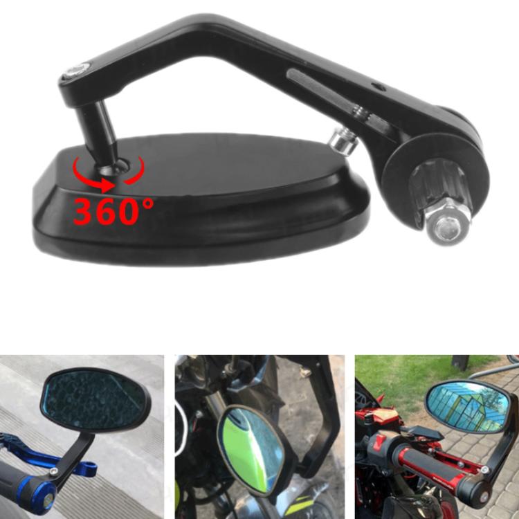 22mm Diameter All-aluminum Reflective Motorcycle Rearview Mirror