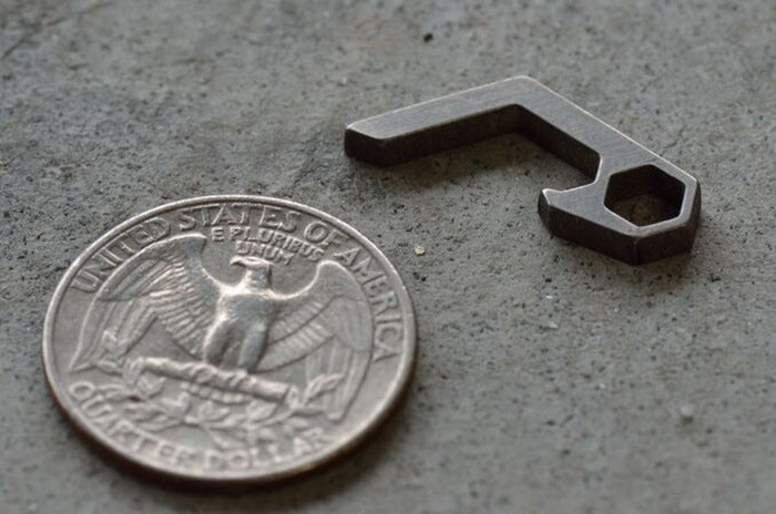 EDC Mini Lightweight Bottle Beer Opener Keyring Pocket Tool Outdoor Camp Hike Utility Gadget