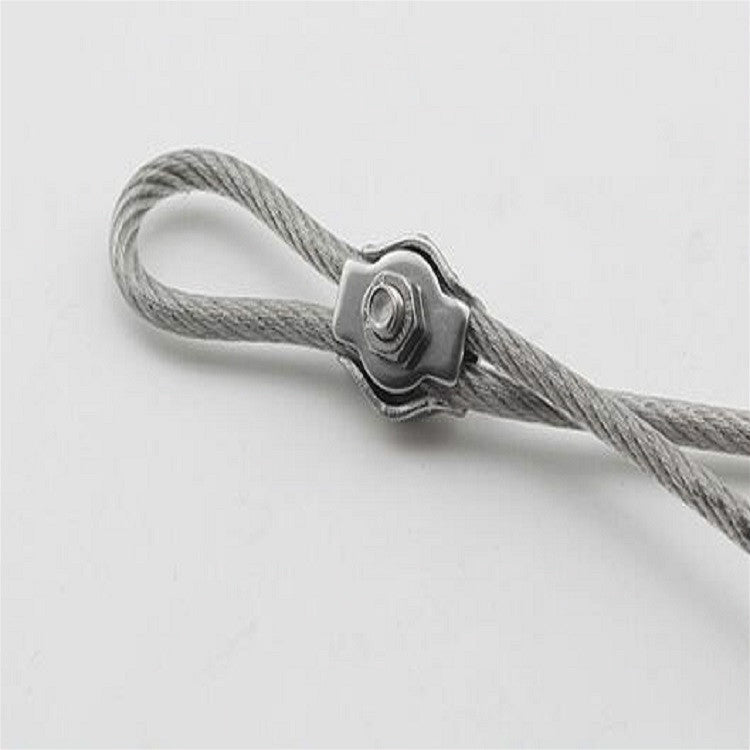 304 Stainless Steel Plate Single Clip Double Clamp Wire Rope Clamp, M2 Double Clip, M3 Double Clip, M4 Double Clip, M5 Double Clip, M6 Double Clip, M8 Double Clip, M10 Double Clip, M2 Single Clip, M10 Single Clip