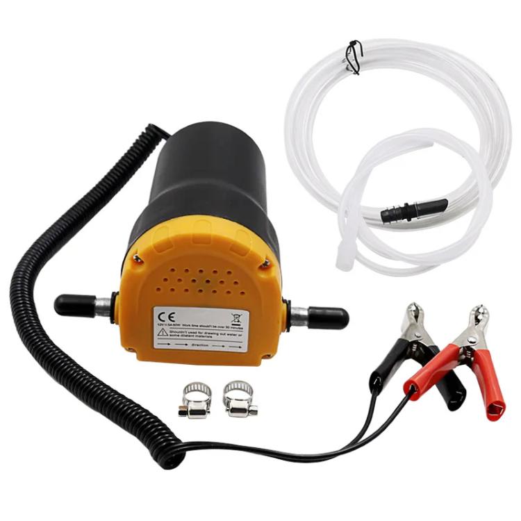 12V 60W Oil/crude oil Fluid Sump Extractor Scavenge Exchange Transfer Pump Suction Transfer Pump + Tubes for Auto Car Boat Mot, 12V