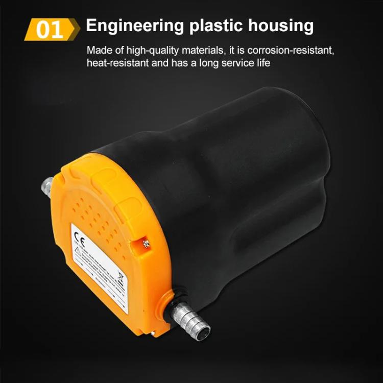 12V 60W Oil/crude oil Fluid Sump Extractor Scavenge Exchange Transfer Pump Suction Transfer Pump + Tubes for Auto Car Boat Mot, 12V