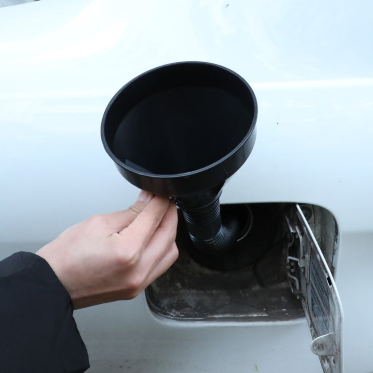 Universal Car Truck Motorcycle Filled Plastic Vehicle Funnels with Soft Spout Pipe Pour Oil Tool, Plastic Vehicle Funnels