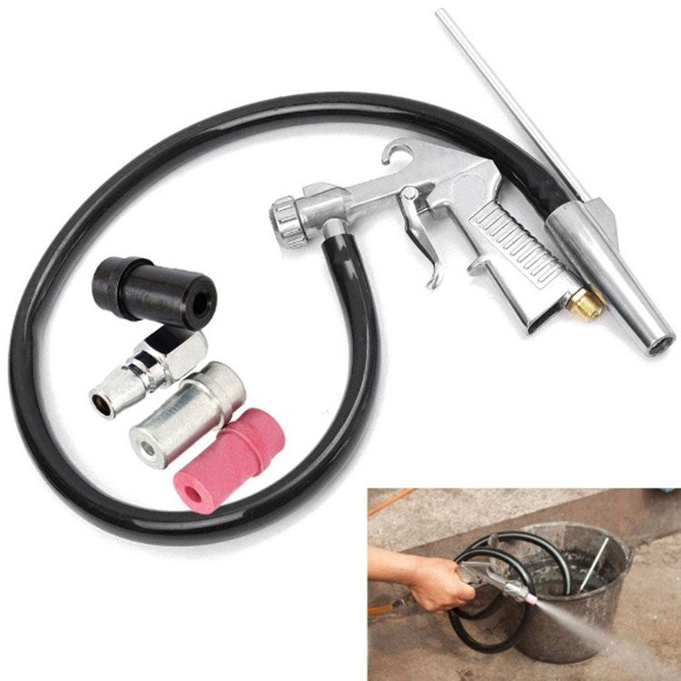 Handheld Sandblasting Tool Pneumatic Sandblasting Glass Derusting Tool, Package A, Package B