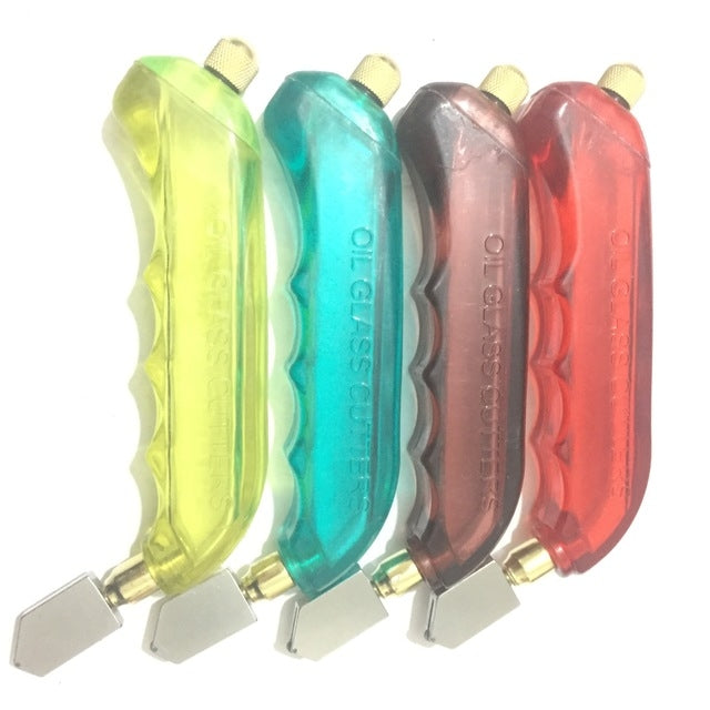 Professional Oil-filled Tungsten Carbide Bottle Glass Cutting Machine, Random Color Delivery, Glass Cutting Machine