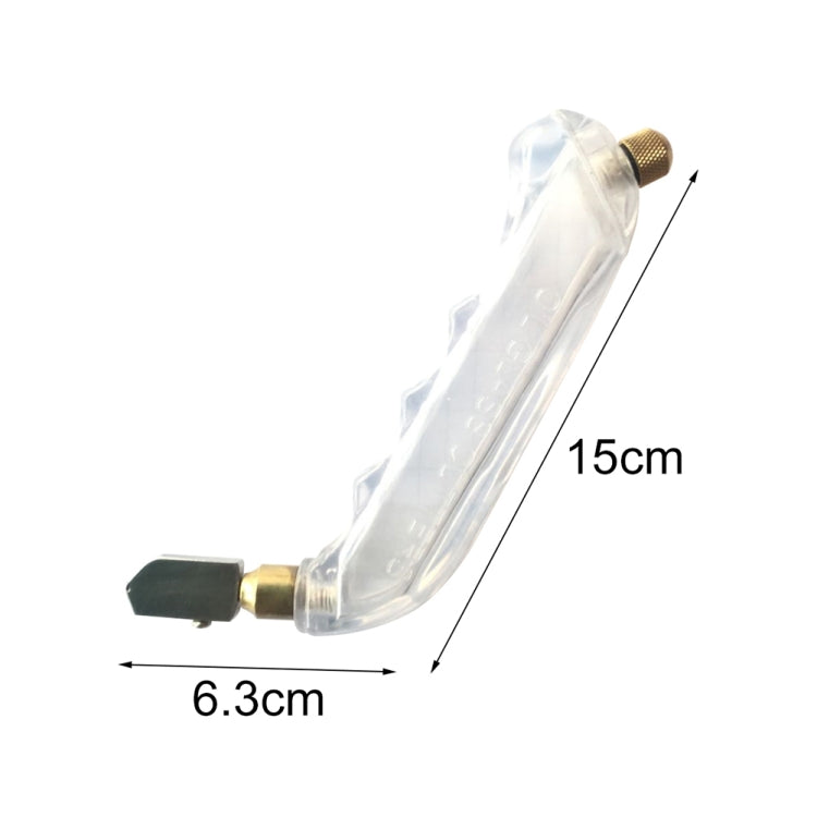 Professional Oil-filled Tungsten Carbide Bottle Glass Cutting Machine, Random Color Delivery, Glass Cutting Machine