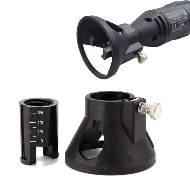 Electric Grinder Locator Milling Cutter Multi-rotation Tool Cutting High Speed Steel Router Drilling Tool, Locator Milling Cutter
