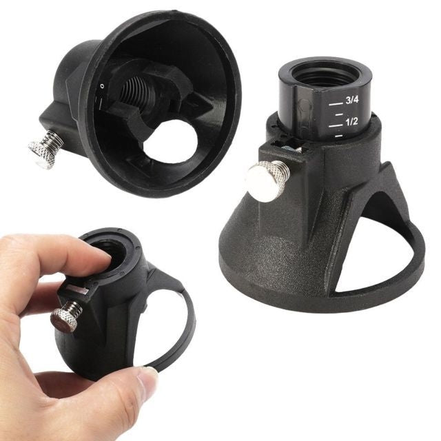 Electric Grinder Locator Milling Cutter Multi-rotation Tool Cutting High Speed Steel Router Drilling Tool, Locator Milling Cutter